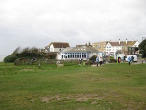 The Beachcomber cafe at Barton on Sea