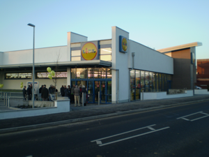 Lidl supermarket New Milton